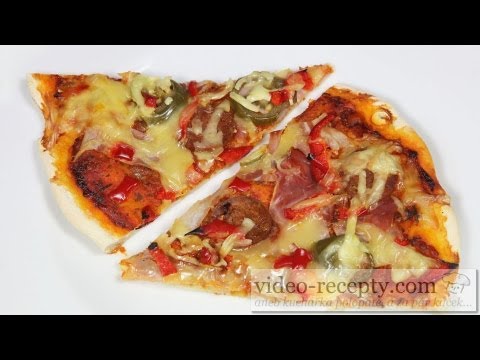 Video: Diétna Pizza: Zdravý Základ A Omáčka