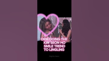 LingOrm - Orm Being Cute to Lingling - Kim Seon Ho Smile Trend