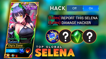 SELENA ABNORMAL DAMAGE BUILD IS HERE | INSANE DAMAGE AND GOD LEVEL SKILL COMBO | SELENA MLBB.