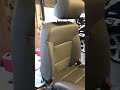 2015 Chevy Silverado  seat recline inoperable