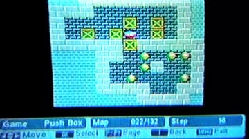 Push Box Game Level 22 On DD Free Dish.