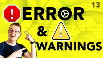 Errors & Warnings in Xcode 10