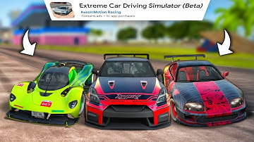 All New Car Skins / Vinyls 😱 - New Update - PART 2 - EXTREME CAR DRIVING SIMULATOR