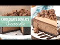 Chocolate lovers cheesecake