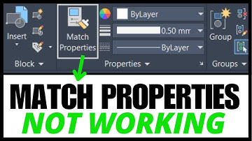 match properties not working autocad | autocad match properties not working