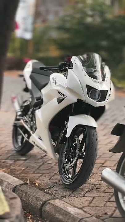 cinematic ninja RR new putih albino 🤍 #2strokeenthusiast #2takloversindonesia #youtubeshorts