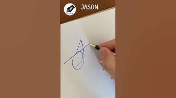 Signature Sign JASON #lettersign #handwriting  #namedesign #calligraphy#signwriting