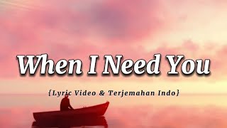 WHEN I NEED YOU - CELINE DION | Cover By. Vanny Vabiola {Lyric Video \& Terjemahan Indo}