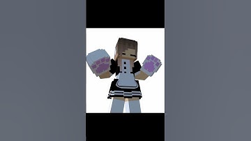 Paws Dance Challenge Minecraft Animation Prisma3D #shorts