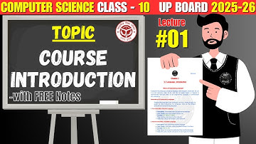 Computer Science UP Board Class 10 - Introduction