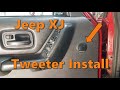 Jeep Cherokee XJ Tweeter Install