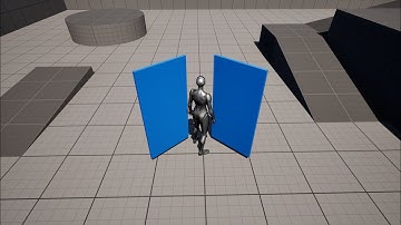 Unreal 5 - Opening the door with physics (Physics Control and Physics Constraint)  (Subtitle)
