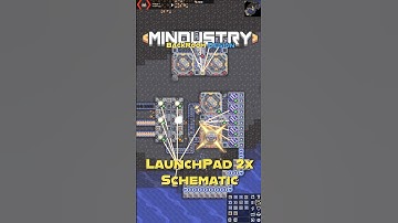 Mindustry Schematic - Quick Launch Pad 2x