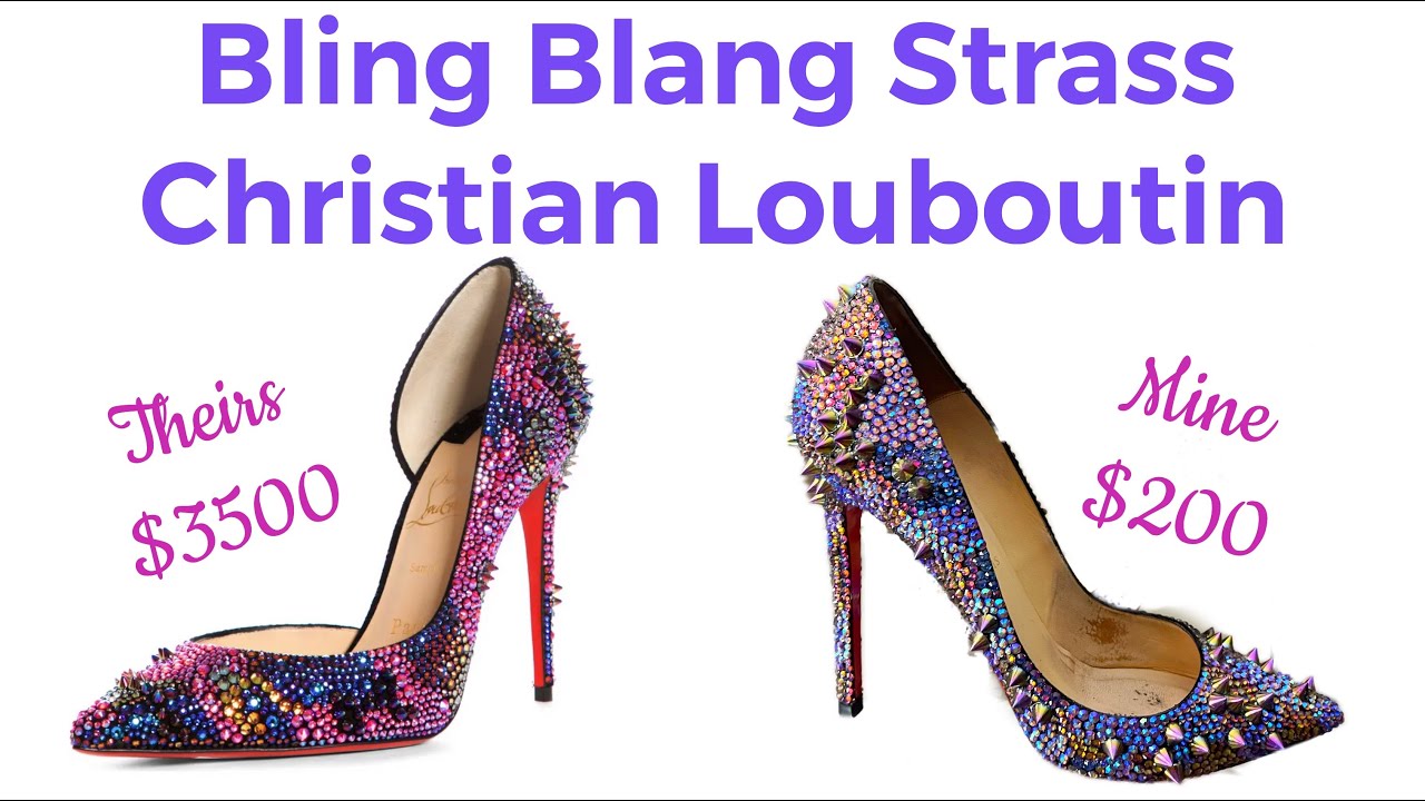 DIY Bling Blang Strass Louboutin Heels (Crystal Bling!) 