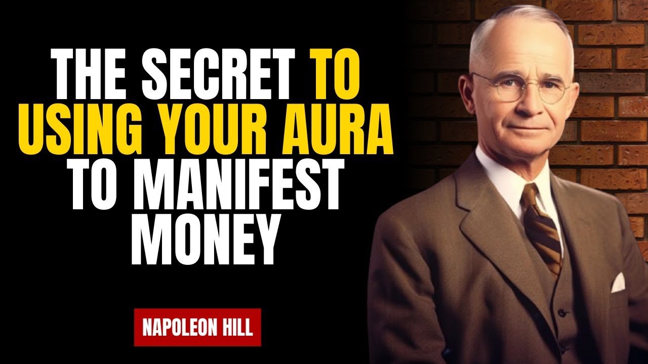 The Secret to Using Your Aura to Manifest Money Napoleon Hill YouTube