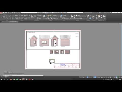 Video: Hoe maak je een dakplan in AutoCAD?