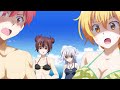 When the girls are mad Anime Funniest harem Jealous Moments #10