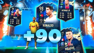 ¡¡MEDIA 96!! ?FIFA 21?ABRO +25 SOBRES SBC TOTS +90 DELUXE y +88 ASEGURADOS - ¿MERECEN LA PENA?