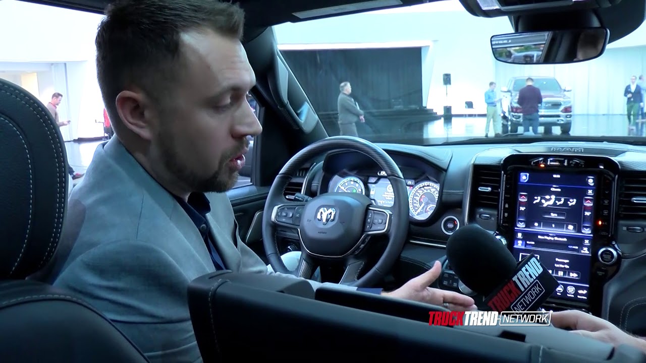 2019 RAM interior