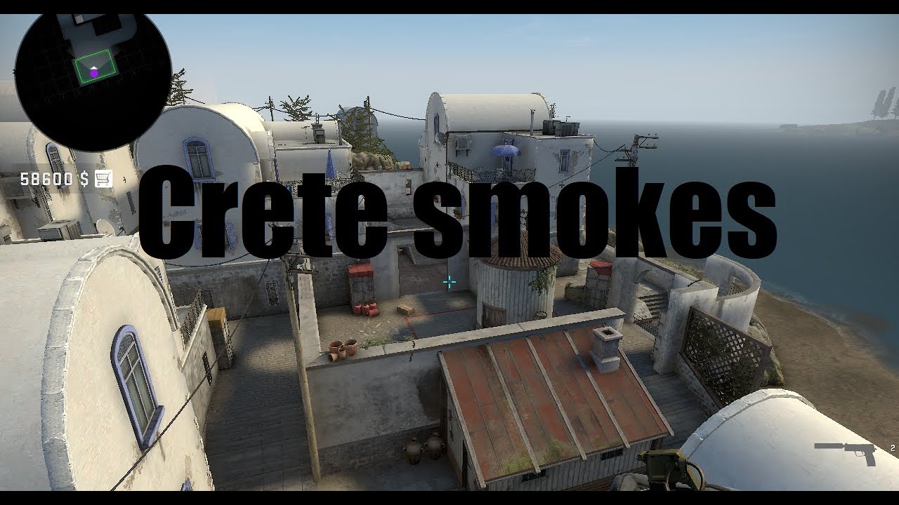 CSGO crete smokes - YouTube