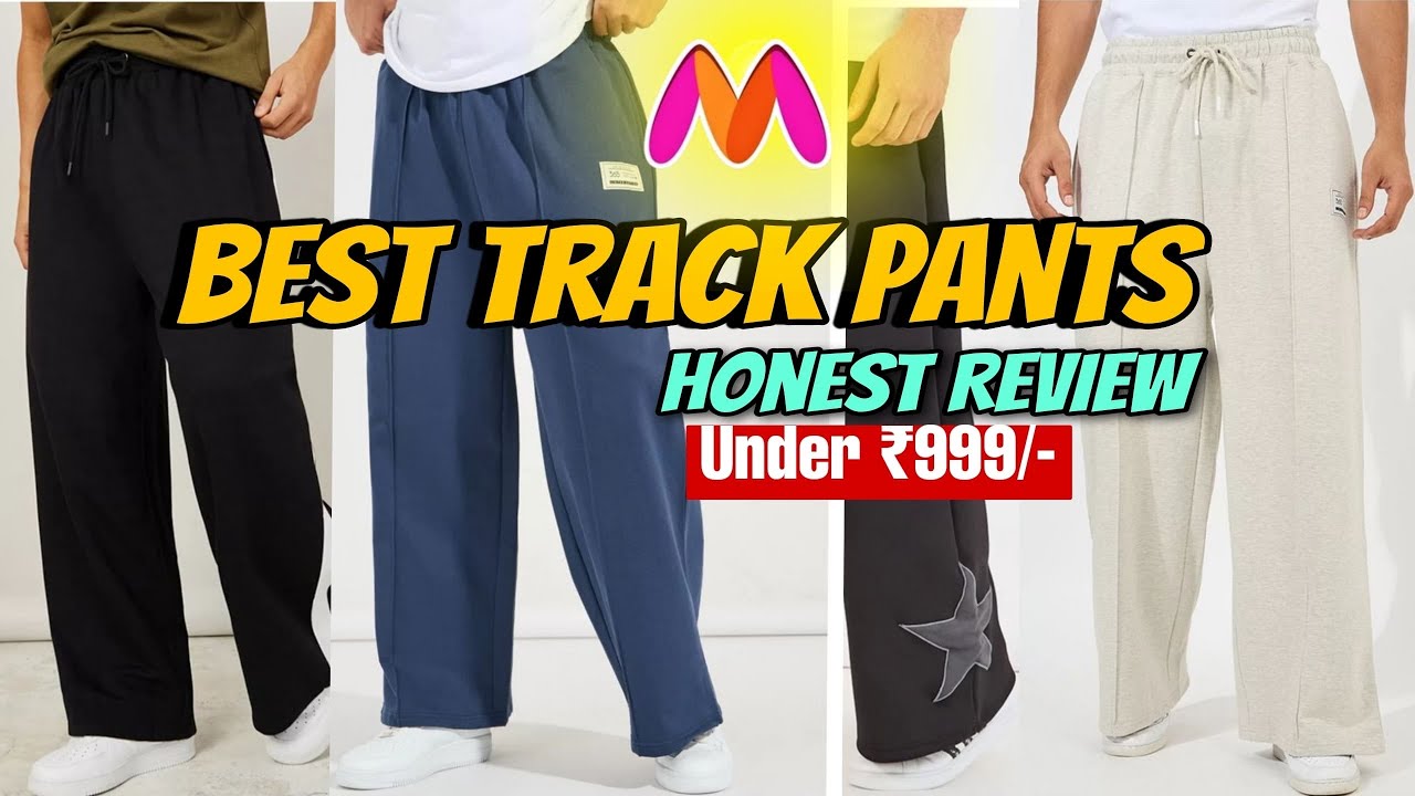 The Best Coolest Track pants for Men | Myntra Styli Lower Review