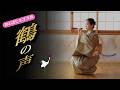 【日本舞踊・地歌 鶴の声 Nihon Buyo】初心者にもおすすめ!幸せを舞うお祝儀曲|Tsuru no Koe Japanese Dance