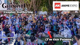 Genshin Impact Cosplay Gathering at AX2024
