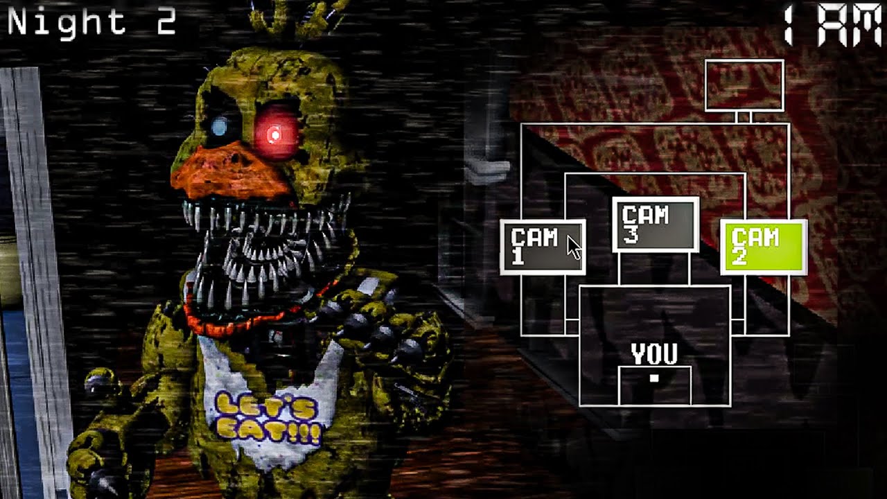 Watch Your Nightmares (FNAF 4 With Cameras) 