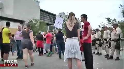 Protest of Richard Spencer in Florida