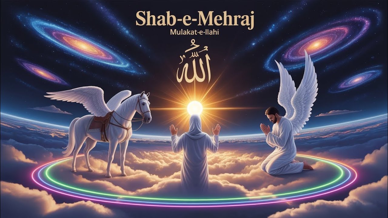 Shab E Meraj 🐎 || Shab e Meraj ka waqia || Story of shab e meraj || huzur Saw ka asmani safar 