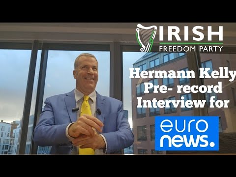 Impact of immigration on security and housing availability- Hermann Kelly pre- record for Euronews