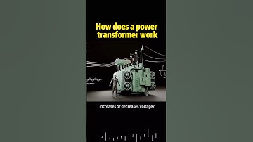 How does a power transformer work #knowledge #science