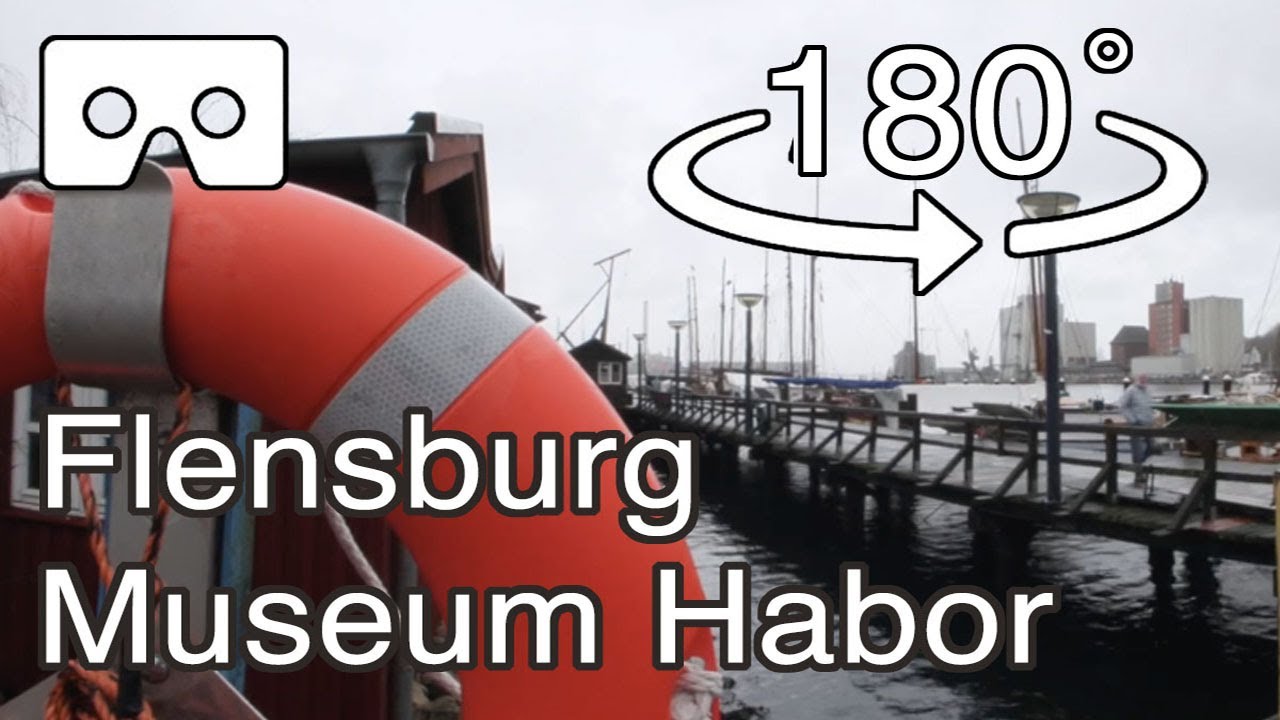 Wooden Ships - Working ship museum Flensburg - 8.6K 180vr