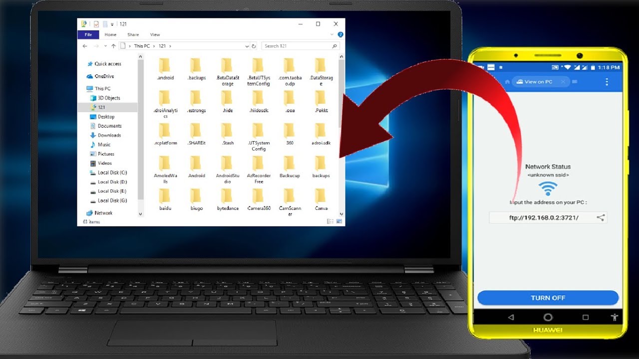 Access android root from windows Access android root from windows