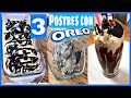 3 postres con galleta OREO sin horno