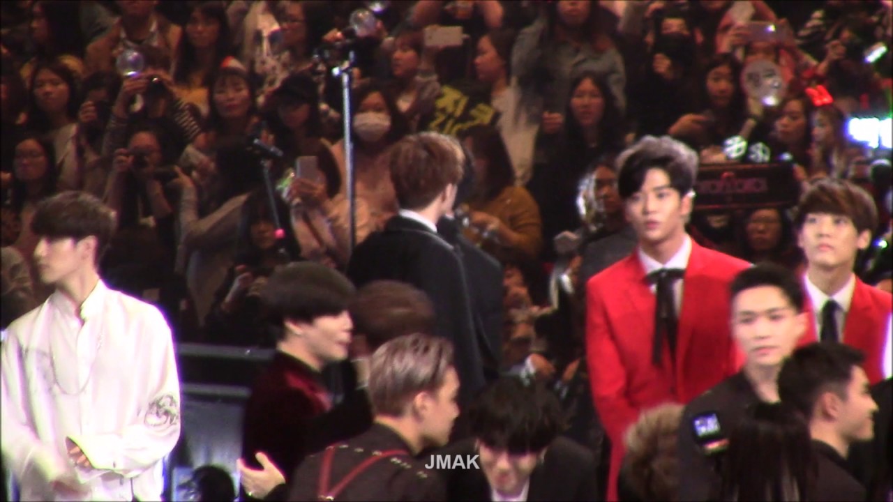 161202 MAMA Ending (GOT7 Jinyoung focus)