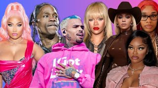 ‼️Nicki Minaj ANNOUNCES Travis Scott & Chris Brown Feature FTCU! Rihanna Quotes Nicki & Drake Hijack