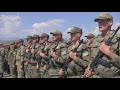 Тренировки парада к 76-летию Победы в Нагорном Карабахе