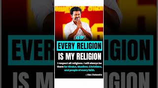 Humanity above all religions ✨💙#VijayThalapathy #Unity #RespectAllReligions #Peace #Humanity