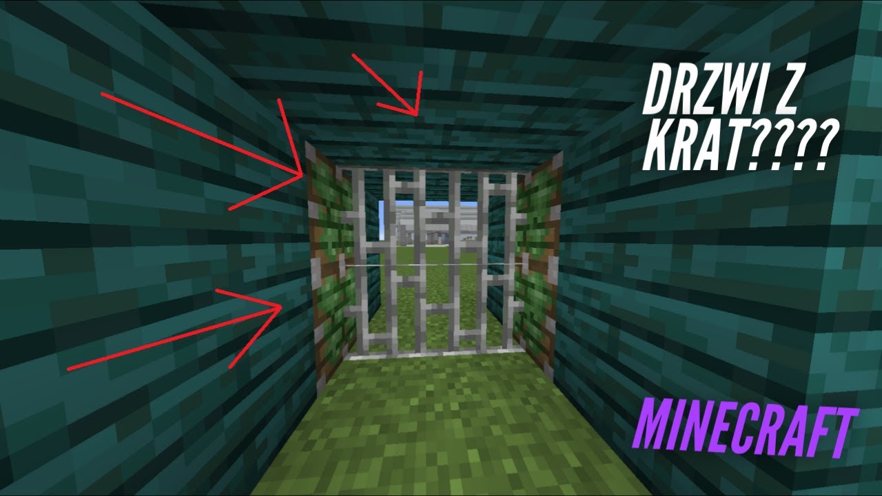 Jak Się Robi Drzwi W Minecraft Jak zrobić drzwi z krat w Minecraft - YouTube