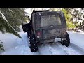 Washington state snow wheeling