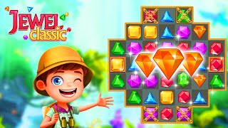 Jewels Classic Crush Jewels Game Level 1 - 5 💥 | Match 3 Puzzle Game Android screenshot 3