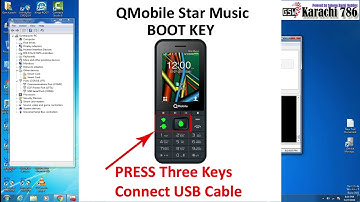QMobile Star Music Flashing And Boot Key