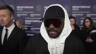 will.i.am Red Carpet Interview: 2023 Breakthrough Prize Ceremony