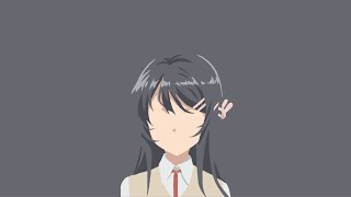 bunny girl senpai ~ fukashigi no carte but it's lofi