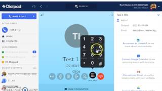 Dialpad app tutorial screenshot 1