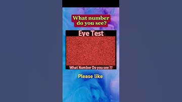 What number do you see?