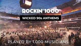 Wicked 90's anthems played by 1.000 people