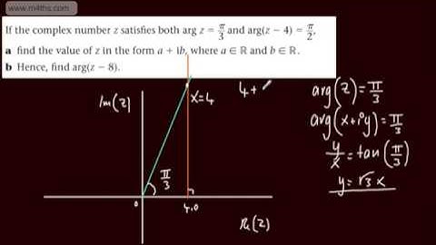 Further Pure 2   FP2 Complex Number Loci 8) More Arg Problems   Edexcel Maths
