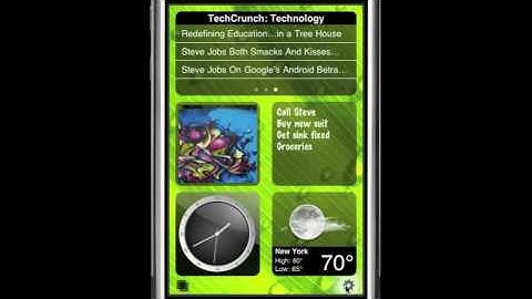 Mashboard - iPhone app